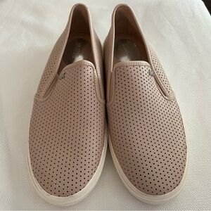 Michael by Michael Kors pink Perforated Slip-On Sneakers